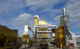 Периодический Асфальтный завод SAP120 в Лоп-Бури
